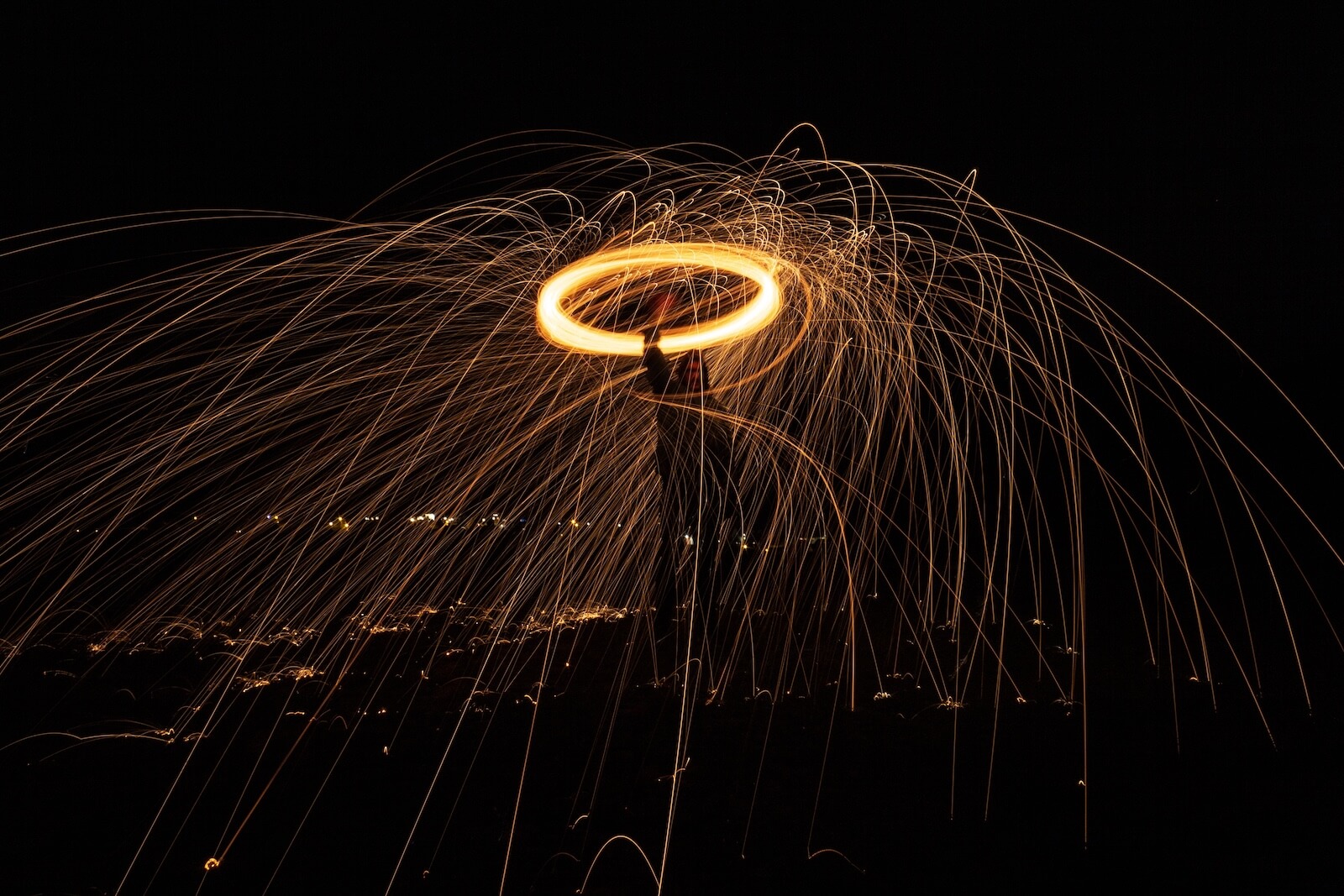 Fire Show at Ace Beach Club