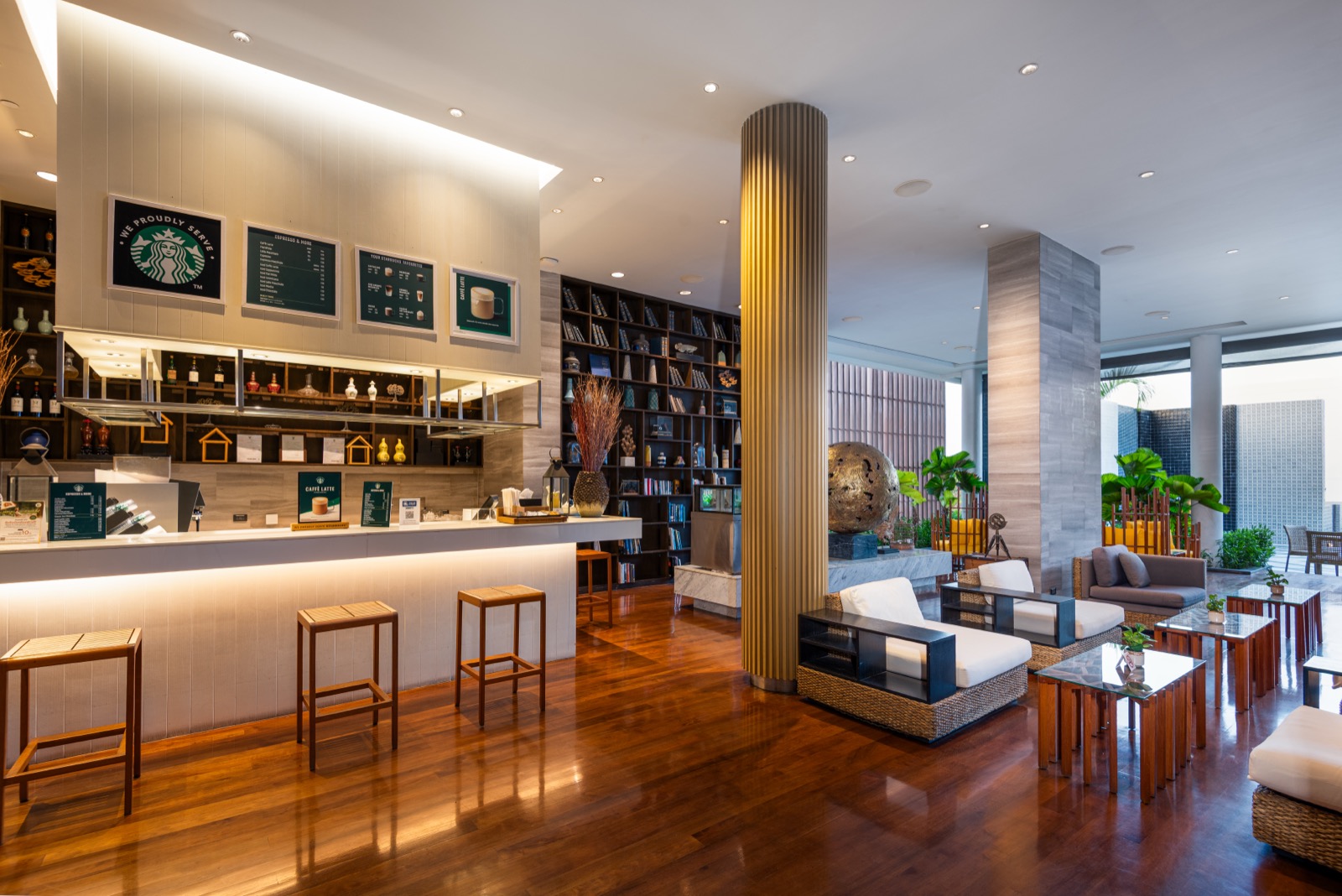 Lobby Lounge Starbucks