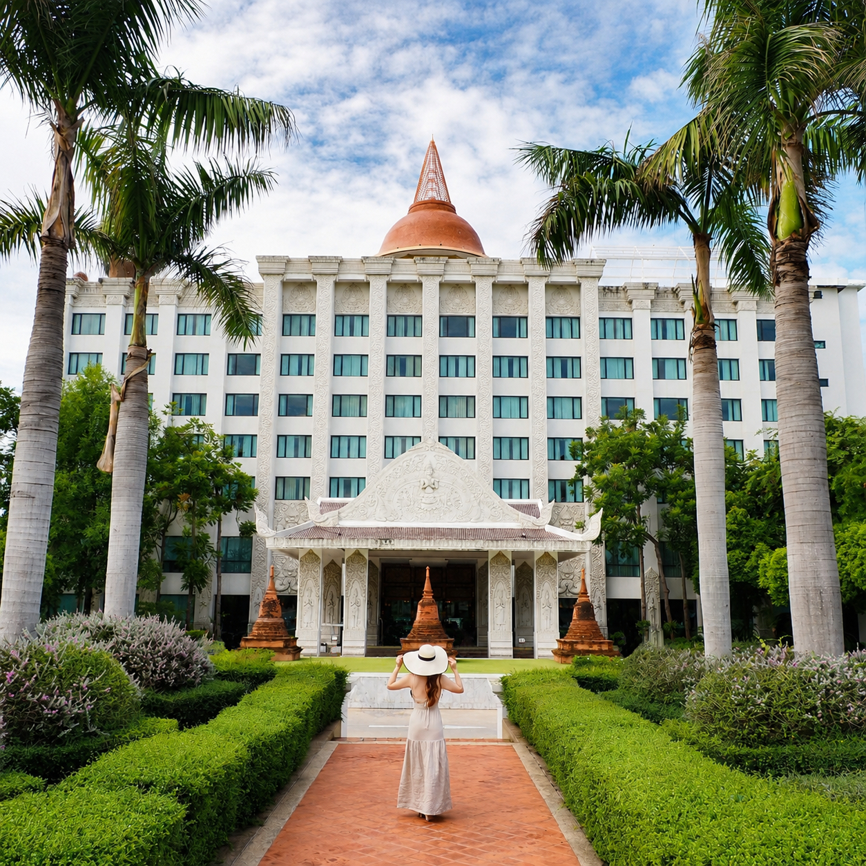 Hotel exterior at Mida Grande Hotel Dhavaravati