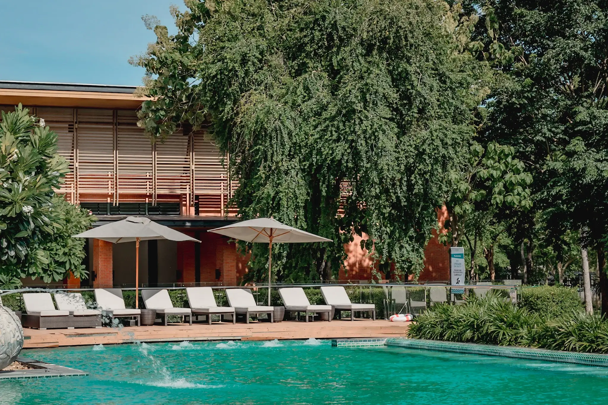 Riverside setting at Mida Resort Kanchanaburi