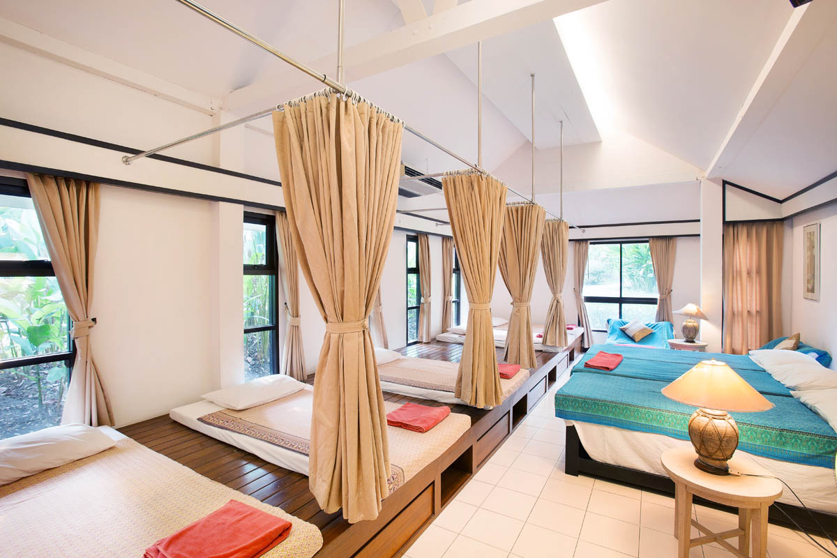 Thai massage room at Mida Resort Kanchanaburi